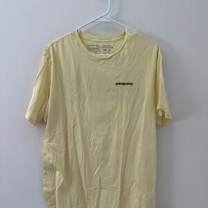 Patagonia Men's Light Yellow Tee